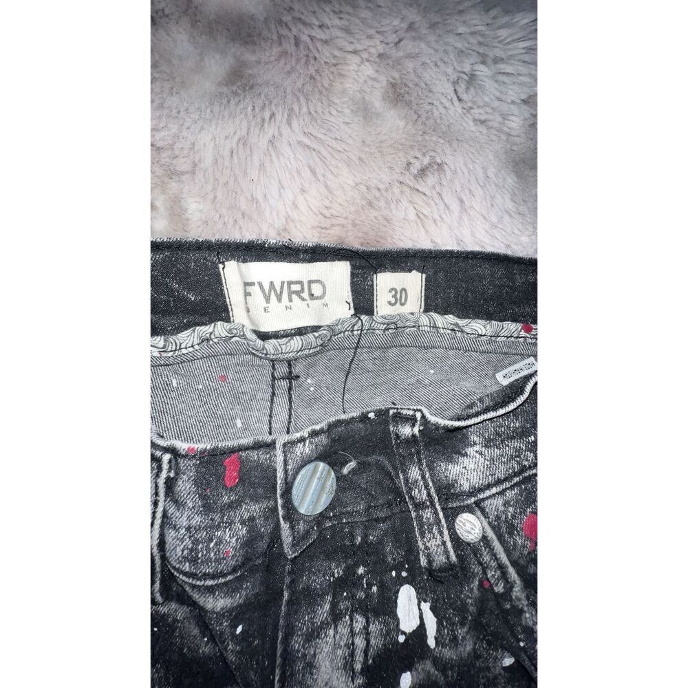 Big Men's FWRD DENIM CO. Awol Denim Jeans distressed 90s, 30 X32, Unisex - Picture 5 of 12